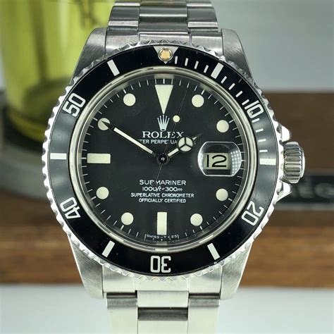 rolex 16800 matte dial range